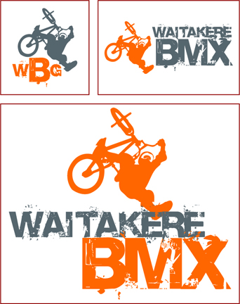 sample logo for Waitakere BMX